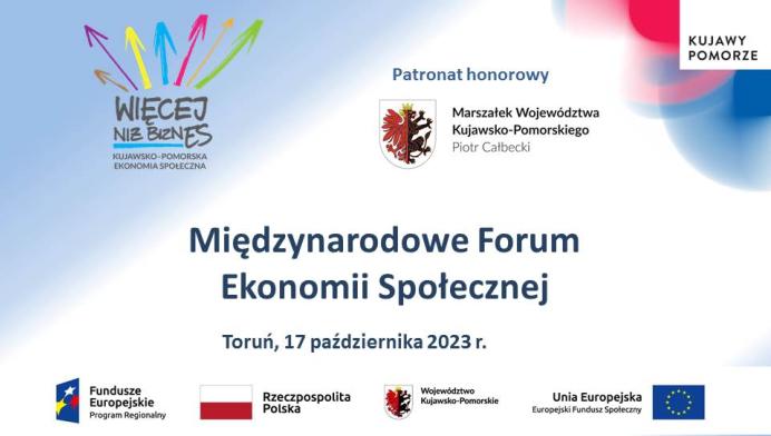 Rejestracja na Międzynarodowe Forum Ekonomii Społecznej otwarta! 