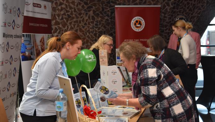 Forum Seniora - stoiska podmiotów ekonomii społecznej