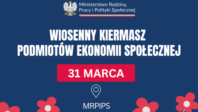 Grafika zachęcająca do udziału w kiermaszu