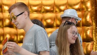 Zdjęcie z finału Kujawsko-Pomorskich Mistrzostw Menedżerskich - Turnieju Przedsiębiorczości Społecznej