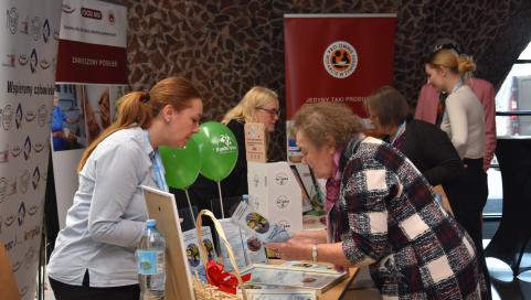 Forum Seniora - stoiska podmiotów ekonomii społecznej
