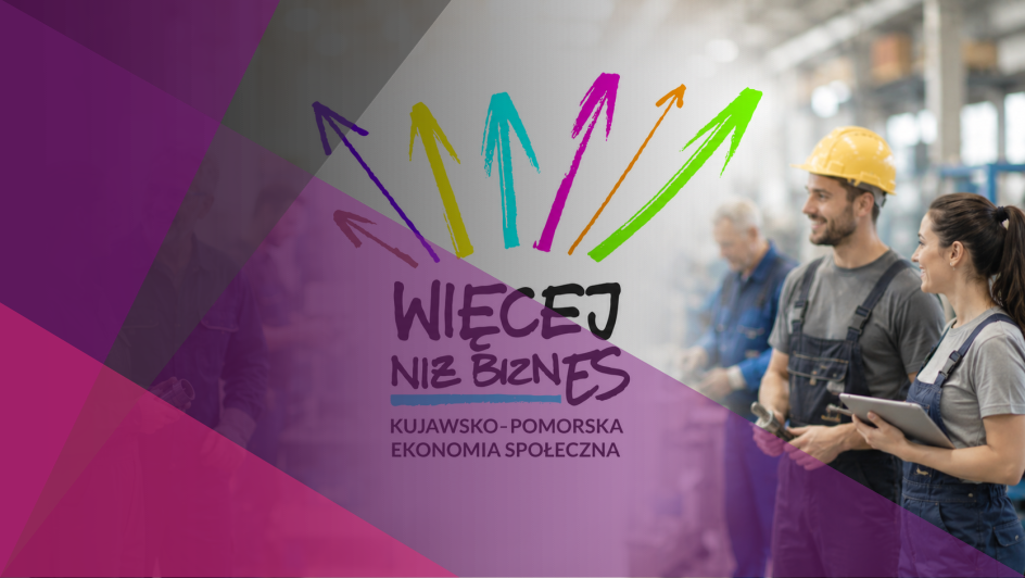 grafika z logo Kujawsko-Pomorskiej Ekonomii Spolecznej