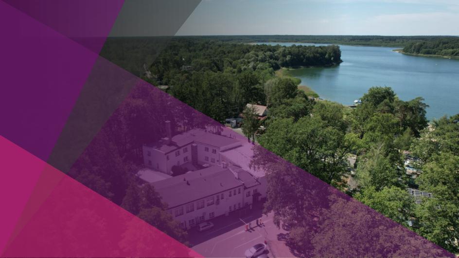Zakład Aktywności Zawodowej w Przyjezierzu - widok z lotu ptaka