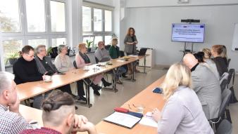 Zdjęcie ze spotkania  Kujawsko-Pomorskiego Konwentu Centrów i Klubów Integracji Społecznej oraz OWES z naszego województwa